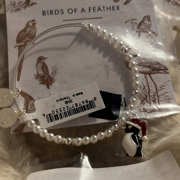 Alex and Ani penguin charm bracelet - Picture 3 of 6